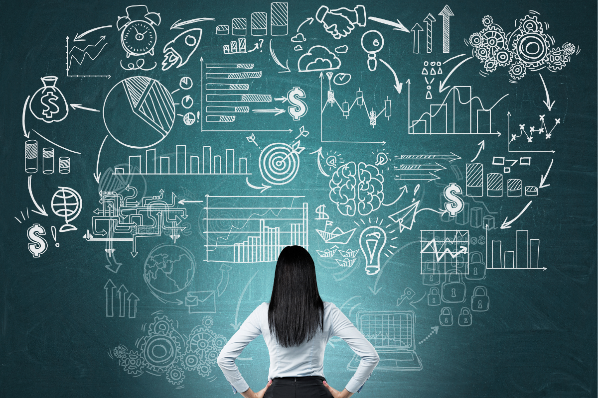 An author considers a broad marketing strategy