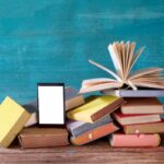 A stack of books
