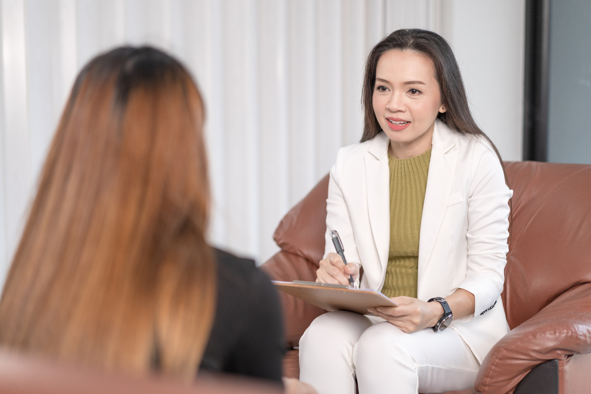 Memoir ghostwriter conducting a personal story interview.