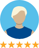 illustration of a man with 5 stars below him